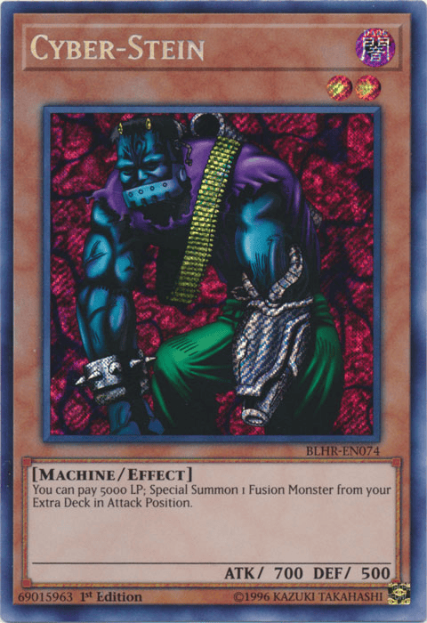 Cyber-Stein [BLHR-EN074] Secret Rare - Yugioh Cards For Your TCG Needs!
