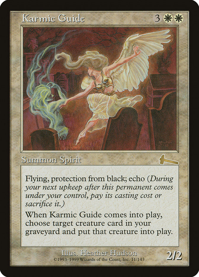 Karmic Guide [Urza's Legacy] Magic: The Gathering