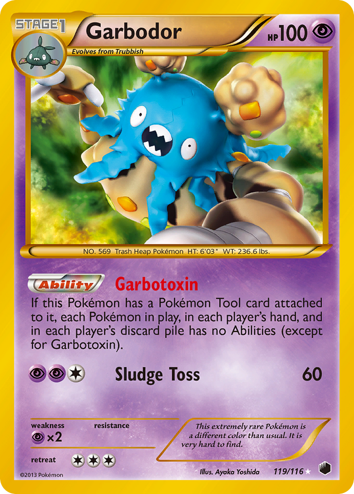 Garbodor (119/116) [Black & White: Plasma Freeze] Pokémon