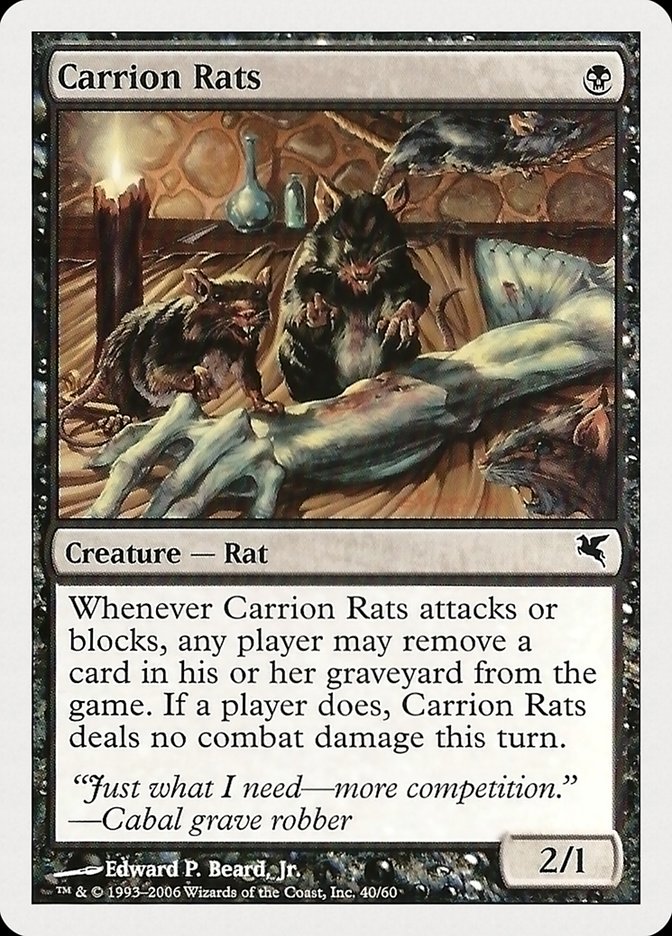 Carrion Rats (40) [Hachette UK] Magic: The Gathering