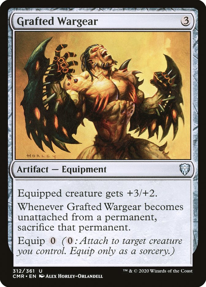 Grafted Wargear [Commander Legends] Magic: The Gathering