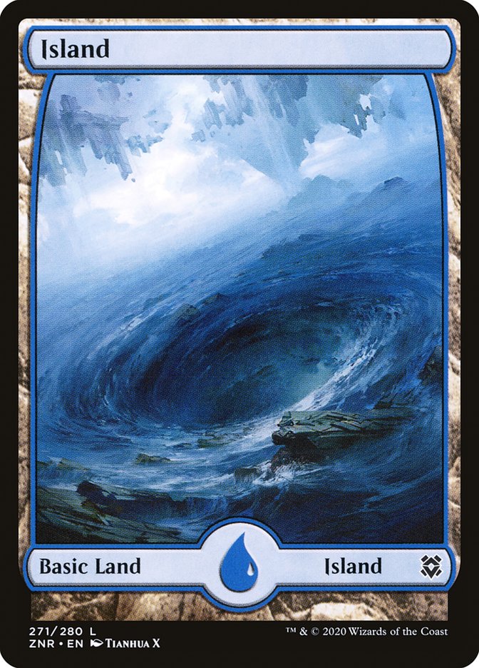 Island (271) [Zendikar Rising] Magic: The Gathering