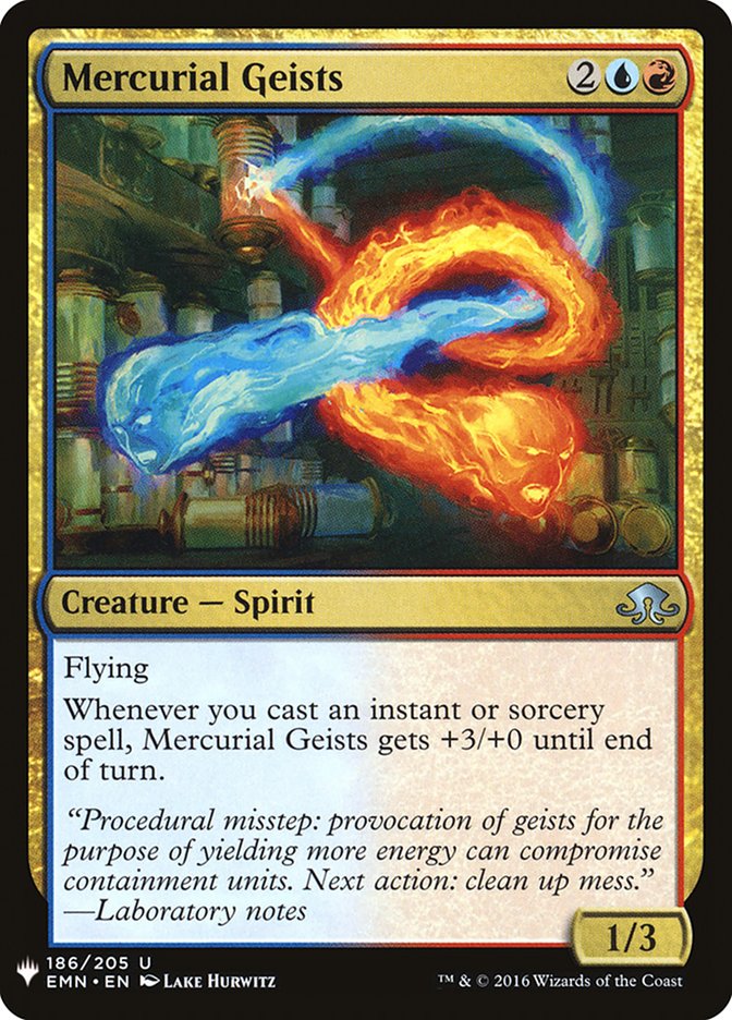 Mercurial Geists [Mystery Booster] Magic: The Gathering