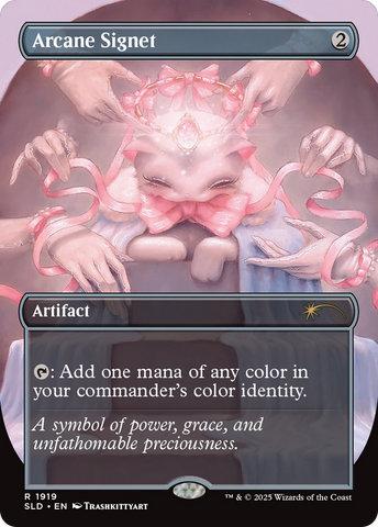 Arcane Signet (1919) (Rainbow Foil) [Secret Lair Drop Series] Magic: The Gathering
