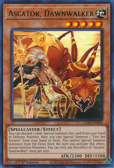 Ascator, Dawnwalker [LDS3-EN050] Ultra Rare - Yugioh Cards For Your TCG Needs!