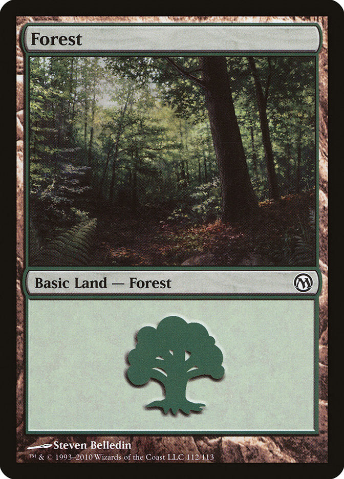 Forest (112) [Duels of the Planeswalkers] Magic: The Gathering