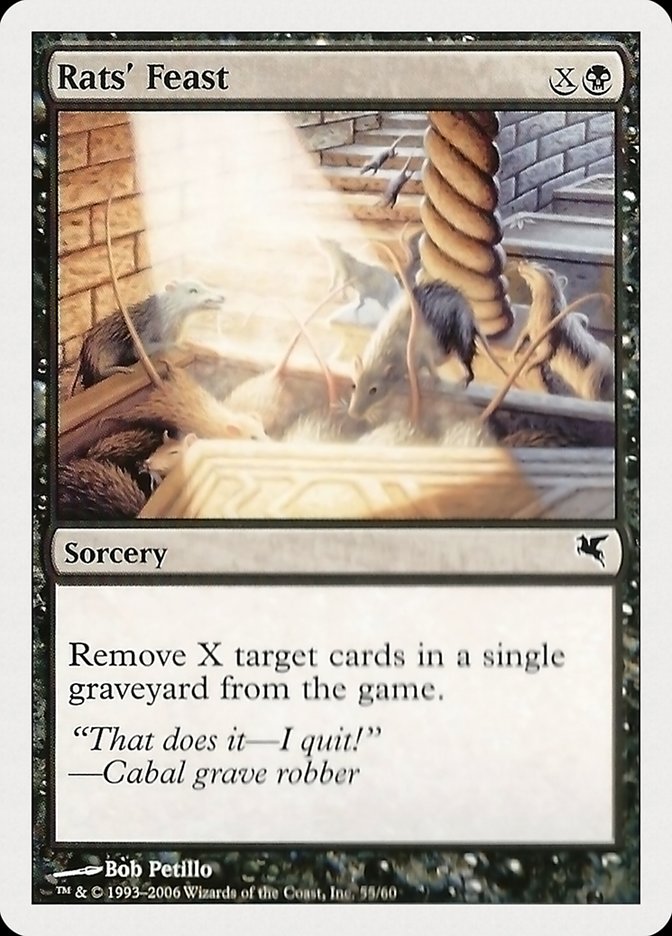 Rats' Feast (55) [Hachette UK] Magic: The Gathering