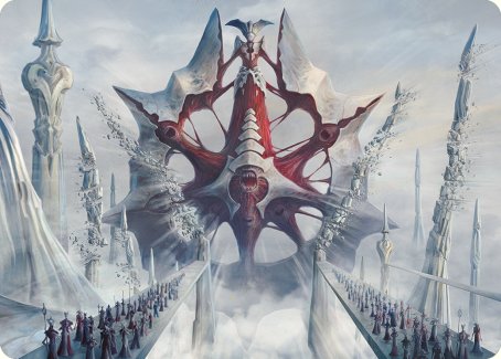 Mondrak, Glory Dominus Art Card [Phyrexia: All Will Be One Art Series] Magic: The Gathering