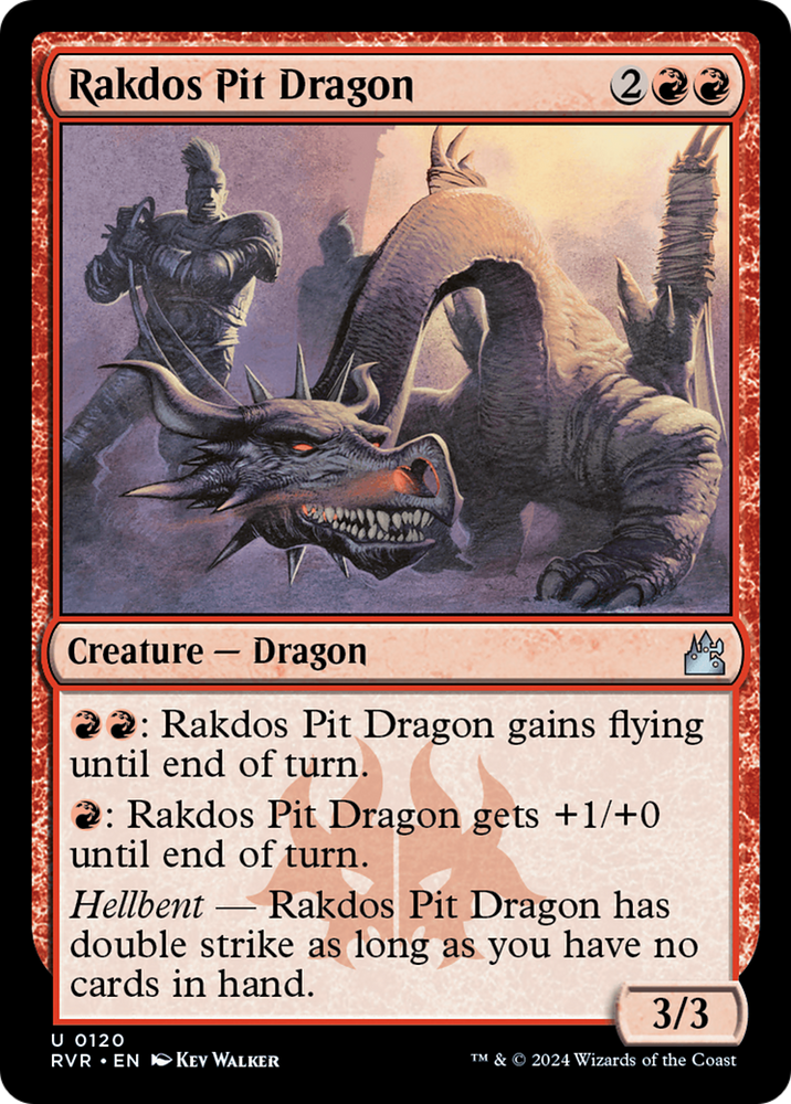 Rakdos Pit Dragon [Ravnica Remastered] Magic: The Gathering