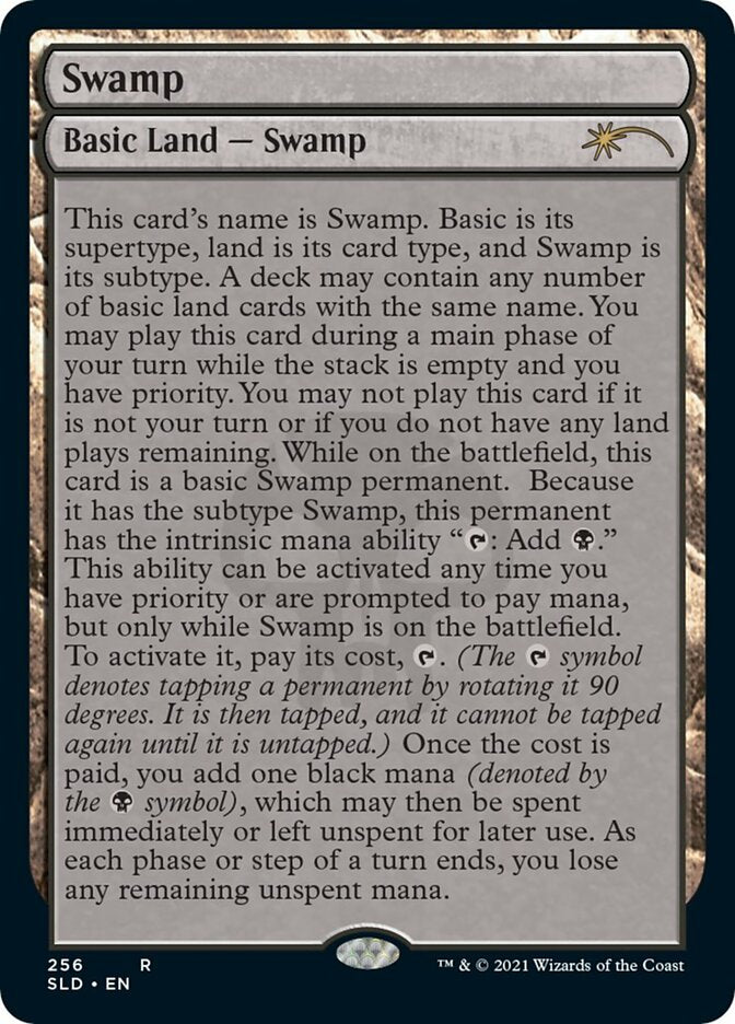 Swamp (256) [Secret Lair Drop Series] Magic: The Gathering