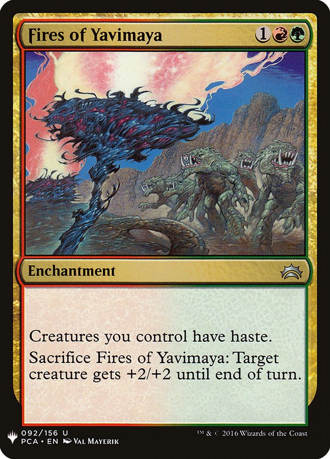 Fires of Yavimaya [Mystery Booster] Magic: The Gathering