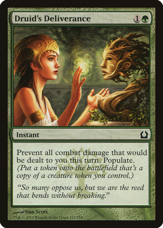 Druid's Deliverance [Return to Ravnica] Magic: The Gathering