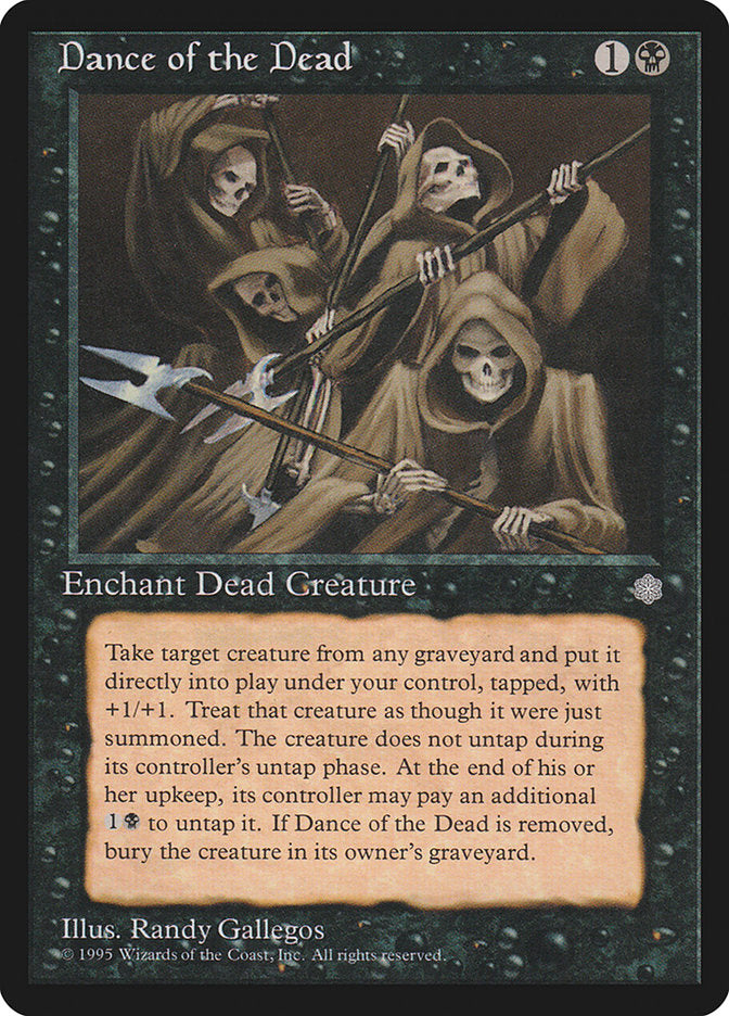 Dance of the Dead [Ice Age] Magic: The Gathering