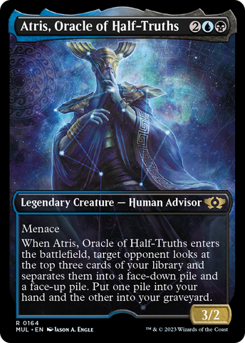 Atris, Oracle of Half-Truths (Halo Foil) [Multiverse Legends] Magic: The Gathering