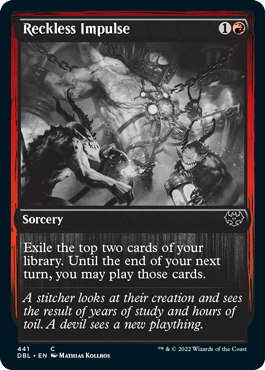 Reckless Impulse [Innistrad: Double Feature] Magic: The Gathering