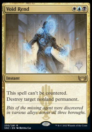 Void Rend (Promo Pack) [Streets of New Capenna Promos] Magic: The Gathering
