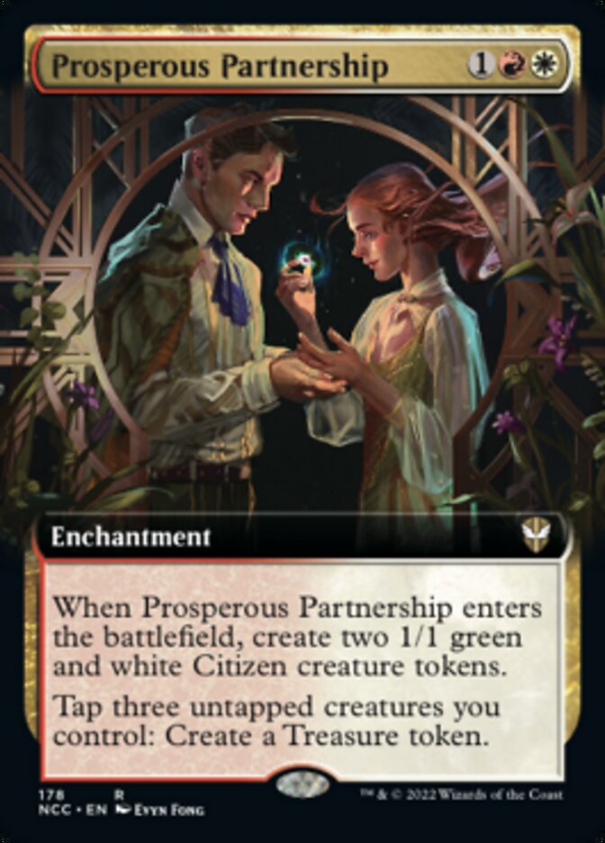 Prosperous Partnership (Extended Art) [Streets of New Capenna Commander] Magic: The Gathering
