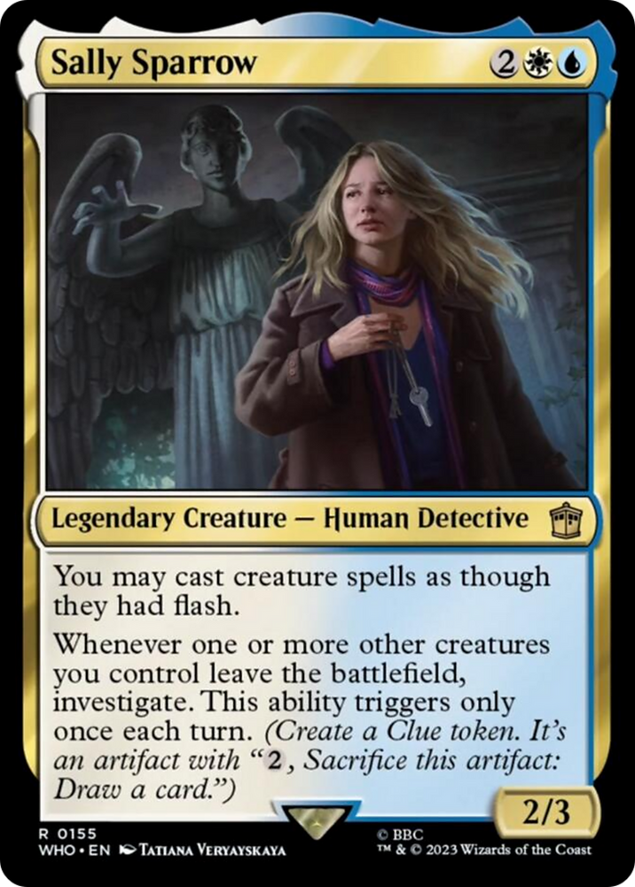 Sally Sparrow [Doctor Who] Magic: The Gathering