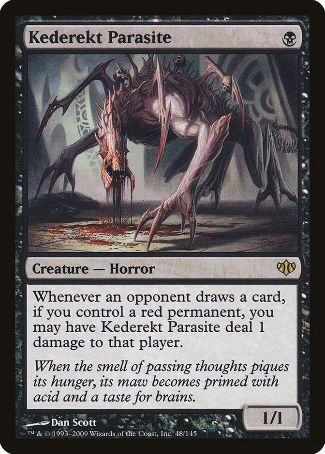 Kederekt Parasite [Conflux] Magic: The Gathering
