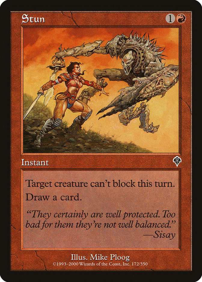 Stun [Invasion] Magic: The Gathering