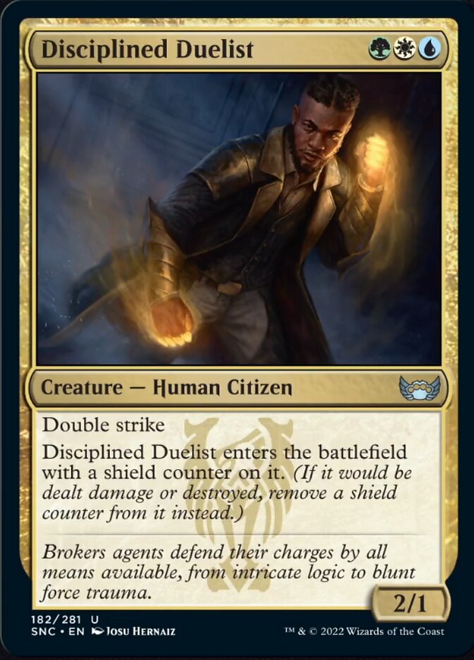 Disciplined Duelist [Streets of New Capenna] Magic: The Gathering