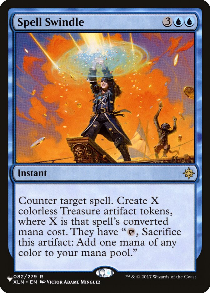 Spell Swindle [The List] Magic: The Gathering