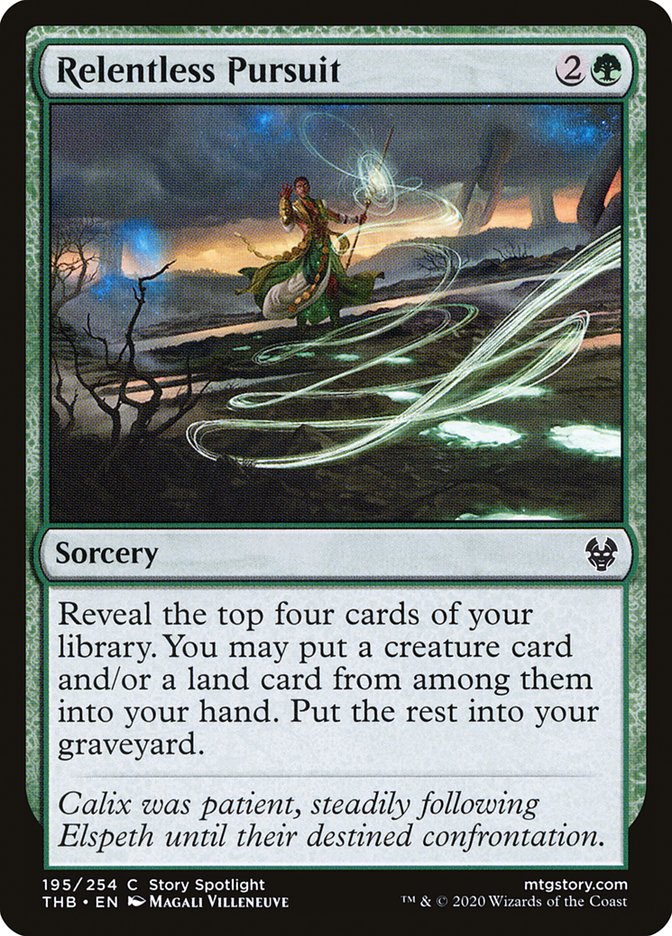 Relentless Pursuit [Theros Beyond Death] Magic: The Gathering