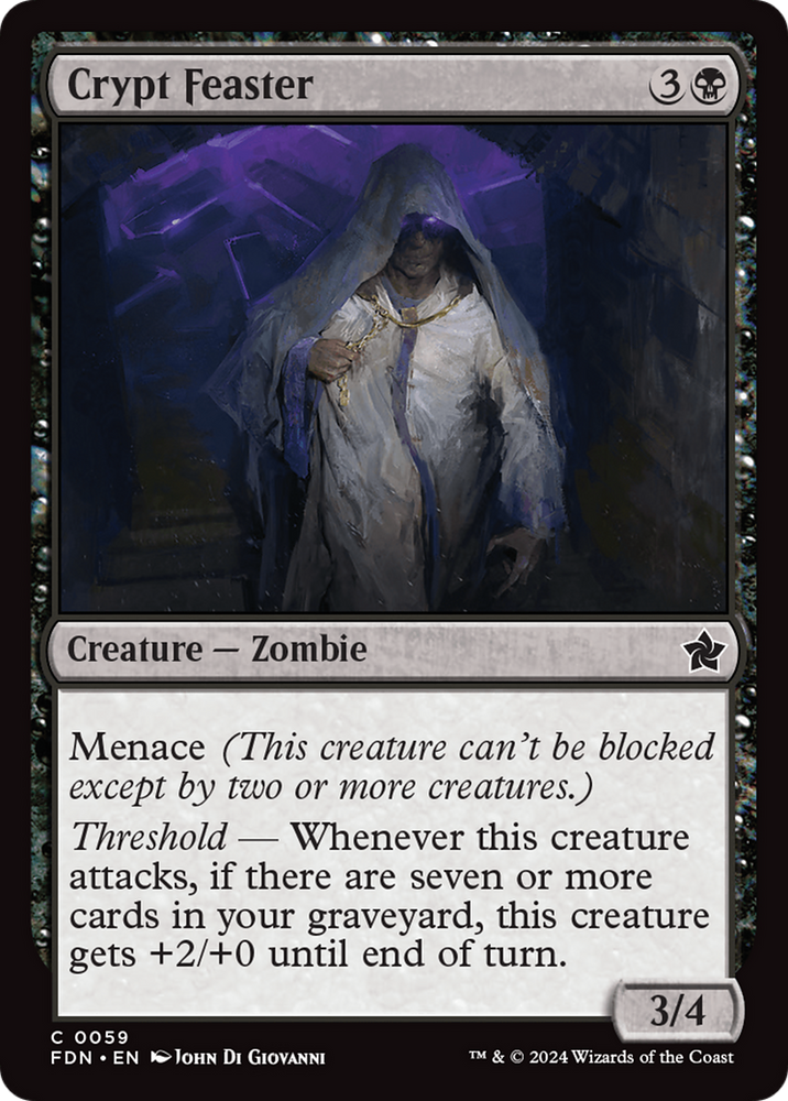 Crypt Feaster [Foundations] Magic: The Gathering