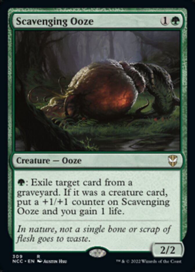 Scavenging Ooze [Streets of New Capenna Commander] Magic: The Gathering