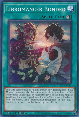 Libromancer Bonded [MP23-EN114] Common - Yugioh Cards For Your TCG Needs!