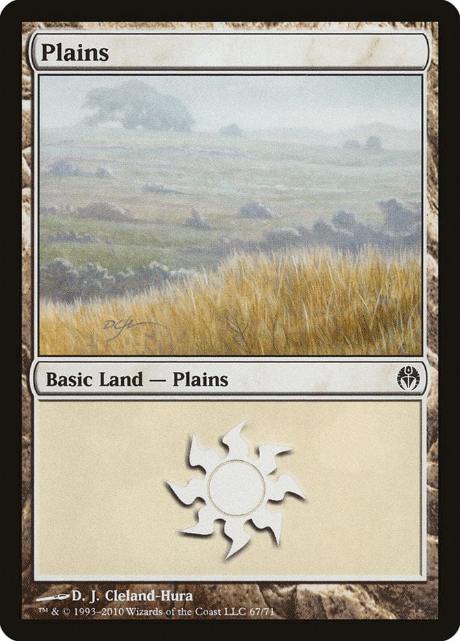 Plains (67) [Duel Decks: Phyrexia vs. the Coalition] Magic: The Gathering