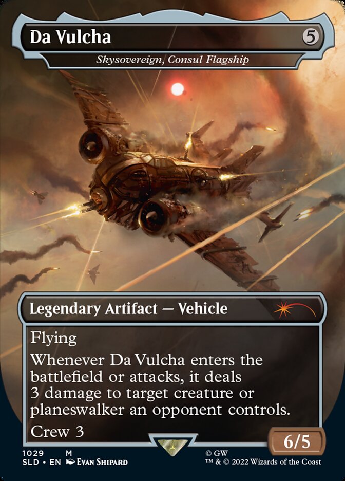 Da Vulcha - Skysovereign, Consul Flagship (Borderless) [Secret Lair Drop Series] Magic: The Gathering
