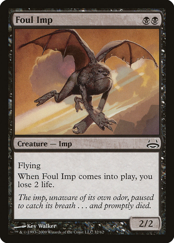 Foul Imp [Duel Decks: Divine vs. Demonic] Magic: The Gathering