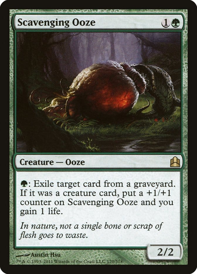 Scavenging Ooze [Commander 2011] Magic: The Gathering