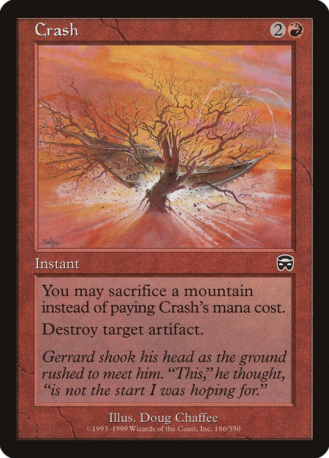 Crash [Mercadian Masques] Magic: The Gathering