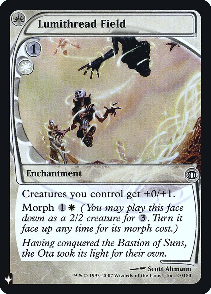 Lumithread Field [Mystery Booster] Magic: The Gathering