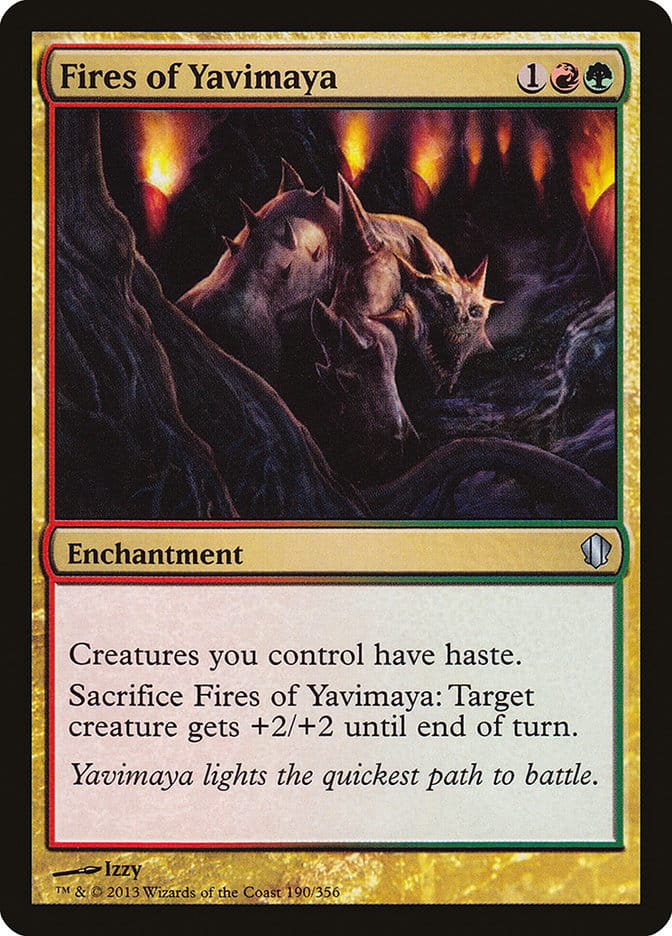 Fires of Yavimaya [Commander 2013] Magic: The Gathering