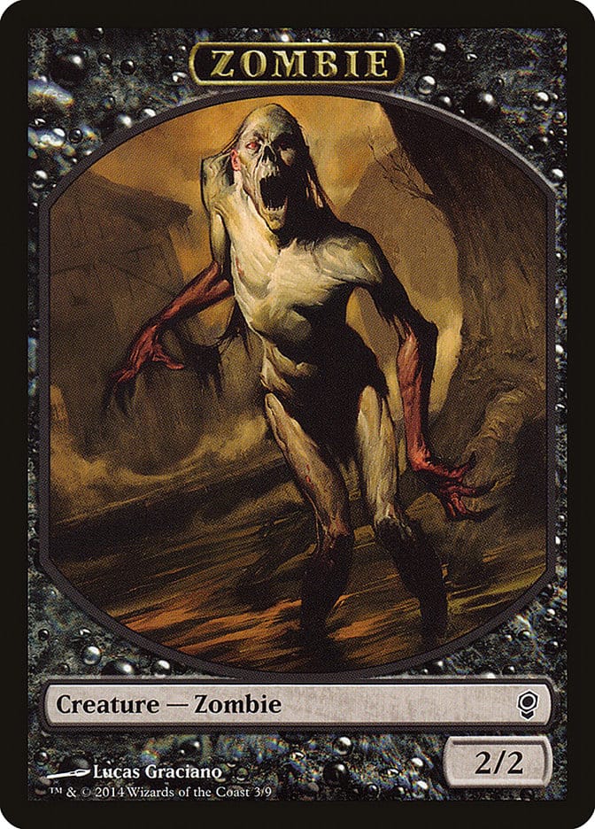 Zombie Token [Conspiracy Tokens] Magic: The Gathering