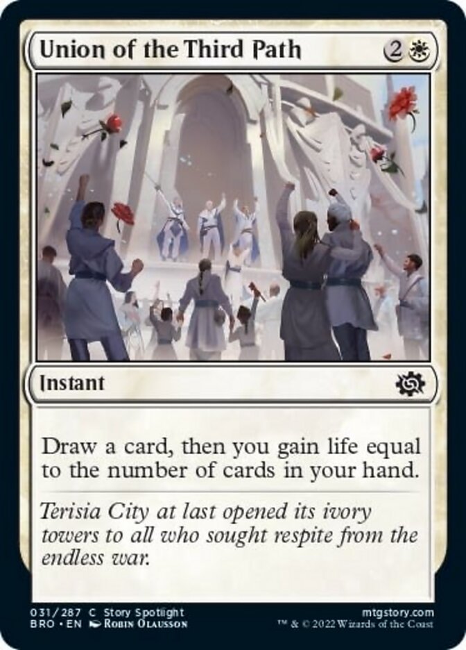 Union of the Third Path [The Brothers' War] Magic: The Gathering