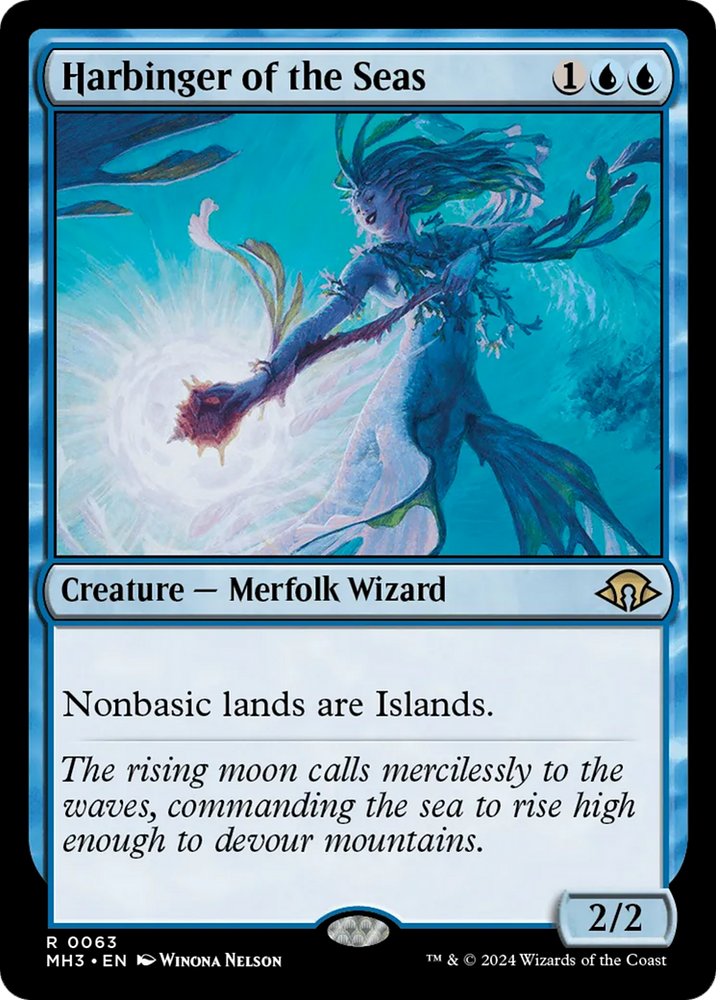 Harbinger of the Seas [Modern Horizons 3] Magic: The Gathering
