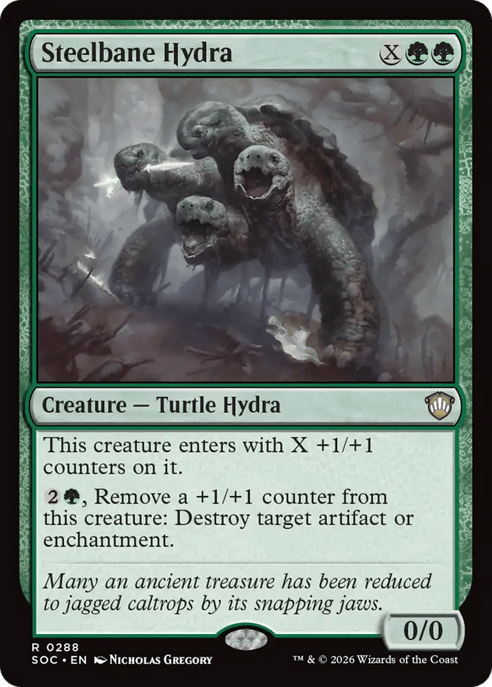 Steelbane Hydra [Secrets of Strixhaven Commander]