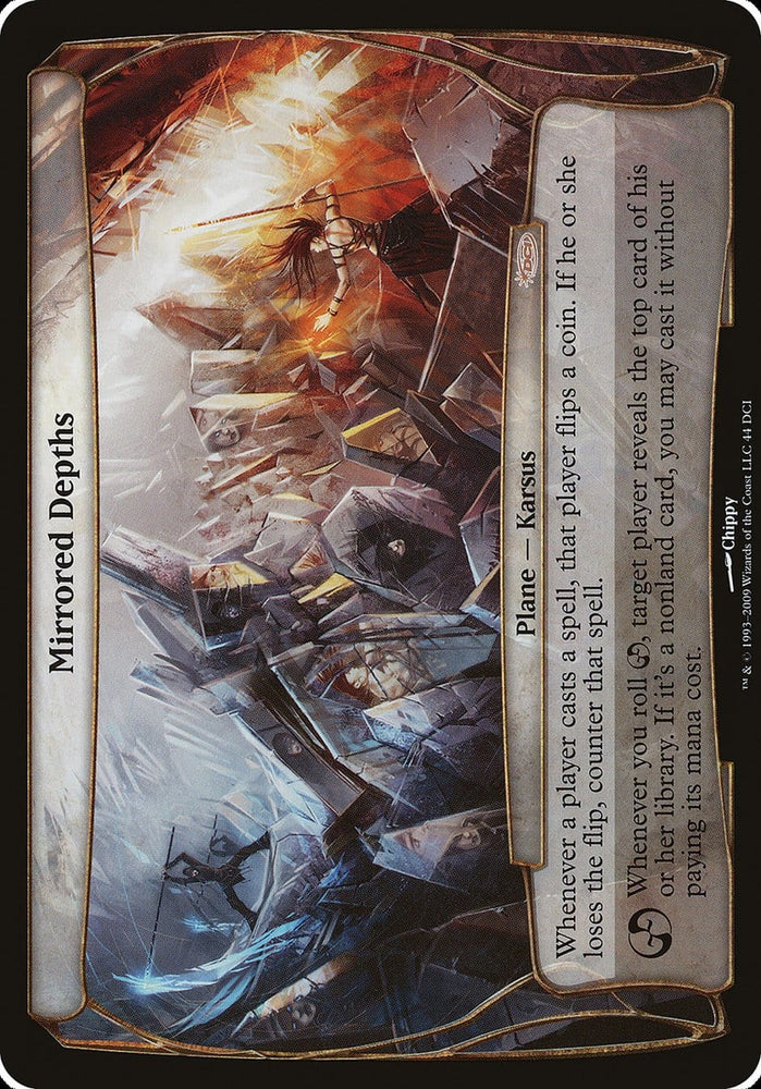 Mirrored Depths (Planes) [Promotional Planes] Magic: The Gathering