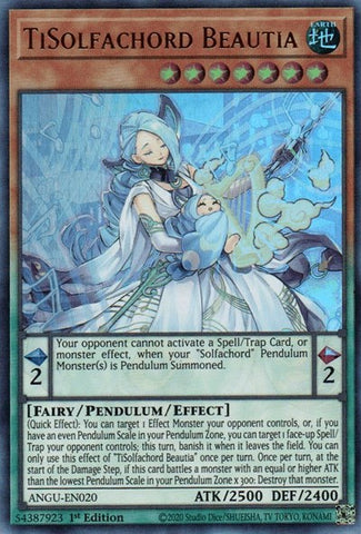 TiSolfachord Beautia (Ultra Rare) [ANGU-EN020] Ultra Rare - Yugioh Cards For Your TCG Needs!