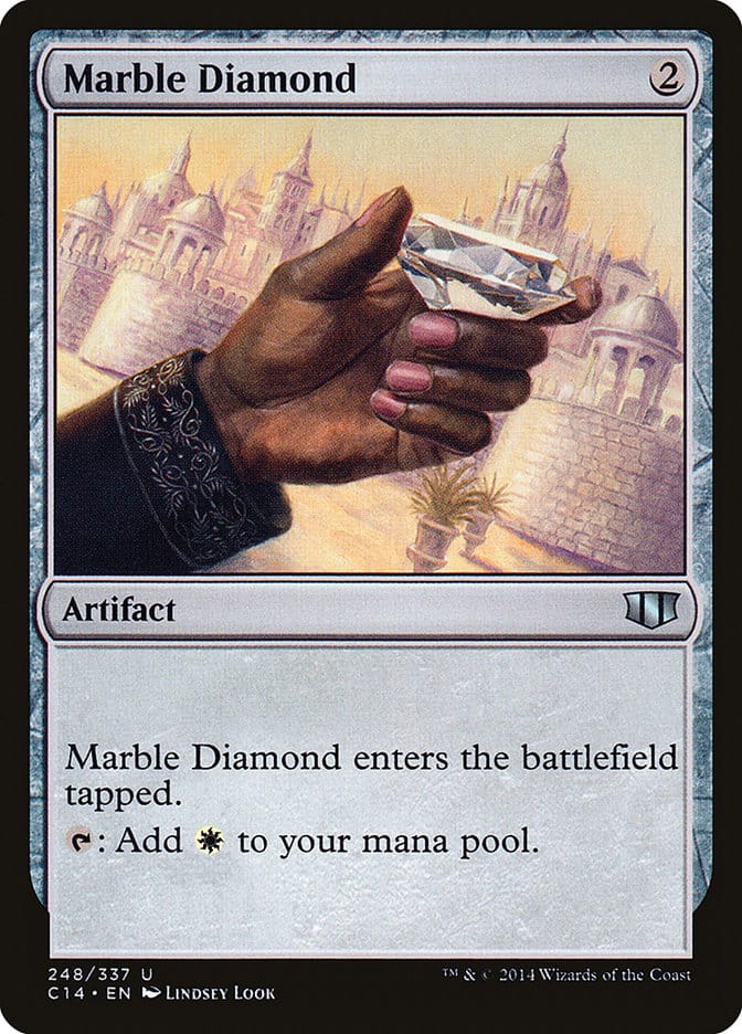 Marble Diamond [Commander 2014] Magic: The Gathering