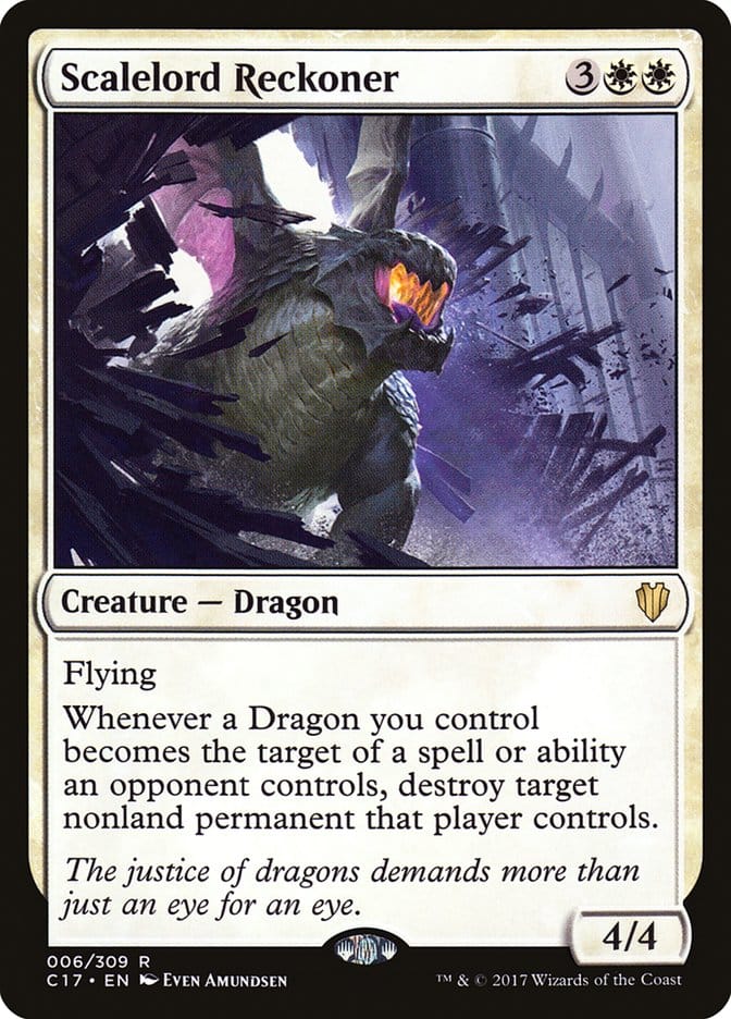 Scalelord Reckoner [Commander 2017] Magic: The Gathering