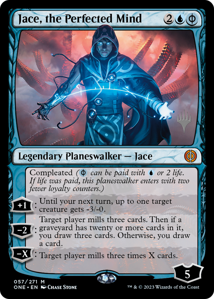 Jace, the Perfected Mind (Promo Pack) [Phyrexia: All Will Be One Promos] Magic: The Gathering