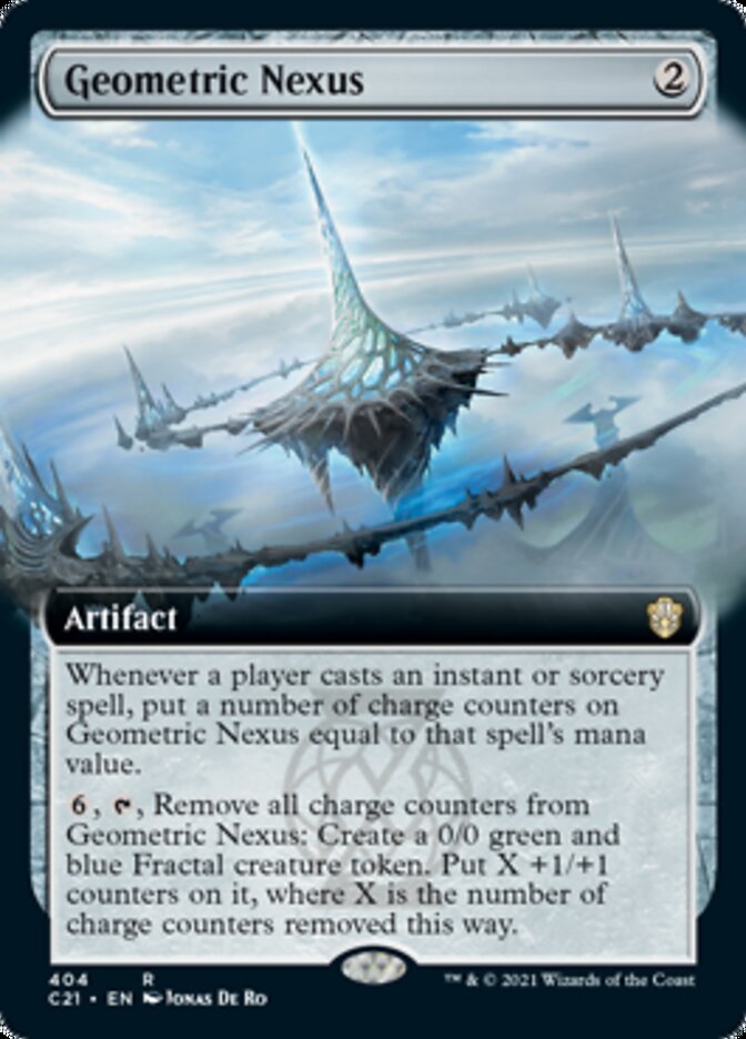 Geometric Nexus (Extended Art) [Commander 2021] Magic: The Gathering