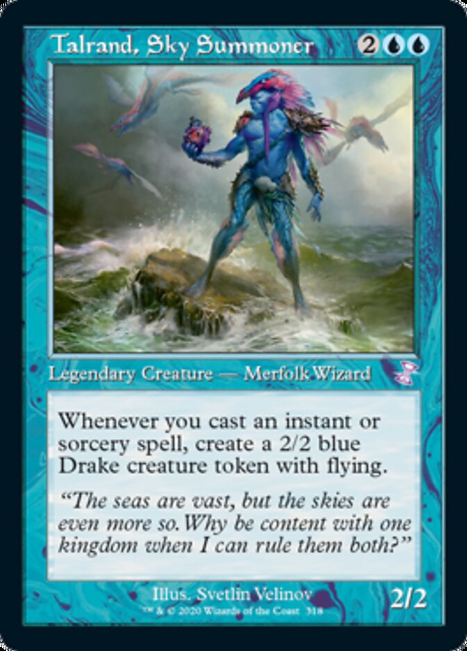 Talrand, Sky Summoner (Timeshifted) [Time Spiral Remastered] Magic: The Gathering