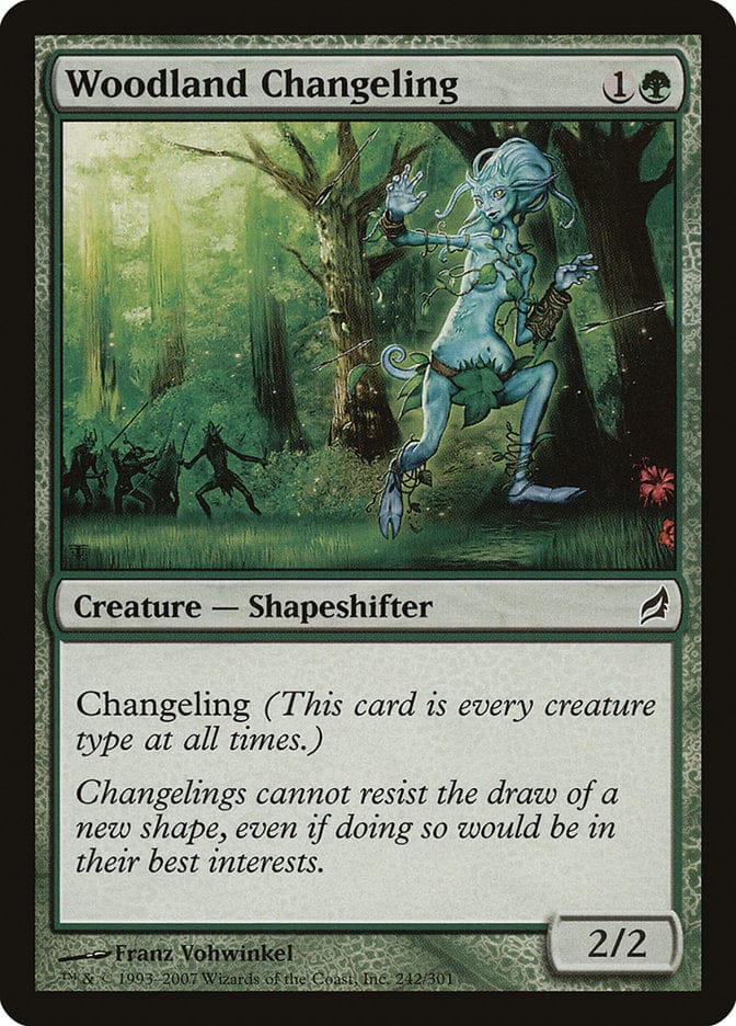 Woodland Changeling [Lorwyn] Magic: The Gathering