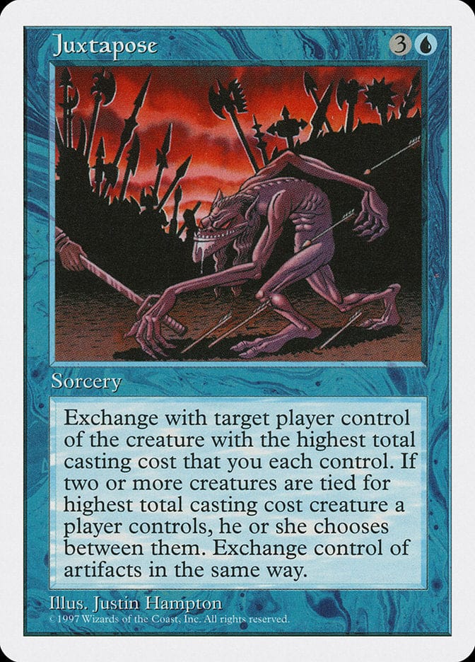 Juxtapose [Fifth Edition] Magic: The Gathering